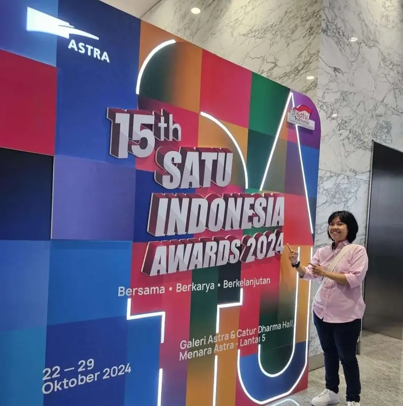 Aulia Roestam pada 15th SATU indonesia Awards